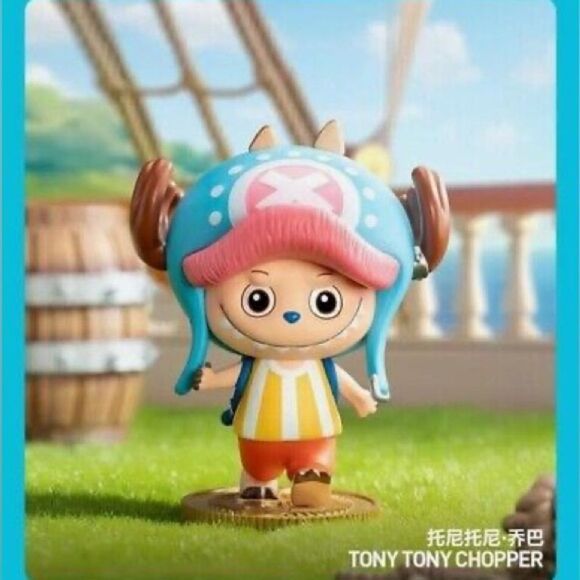 Tony Tony Chopper Kids Toy Figure - Blue and Brown - Picture 1 of 5